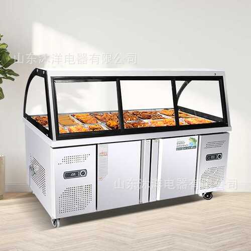 熟食柜双鸭温展示卤菜冷藏柜优选玻璃柜商用超保鲜脖冰柜居凉菜