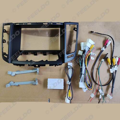 适用09-12英菲尼迪FX Series FX35/FX37改装面框大屏导航面板 9寸