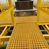 玻璃钢型材冷却塔填料托架工字型支撑托架凉水塔污水沉淀池支撑架