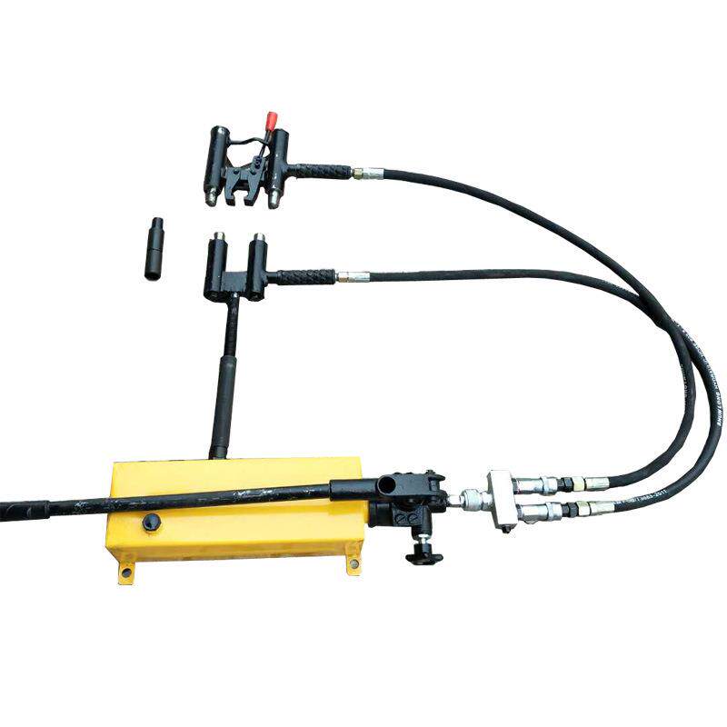 YBX-1手动液压拔销器 铁路销钉拔顶器 钢轨连线拆卸器鸿聚牌