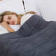 家纺用品重力被 舒适单人午睡沙发重力被 帮助睡眠毯棉毯子