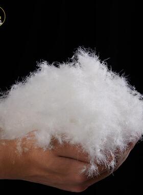 09白鹅羽绒高高蓬松填CMT充物鹅绒厂家直销防寒暖度高蓬保松鹅绒