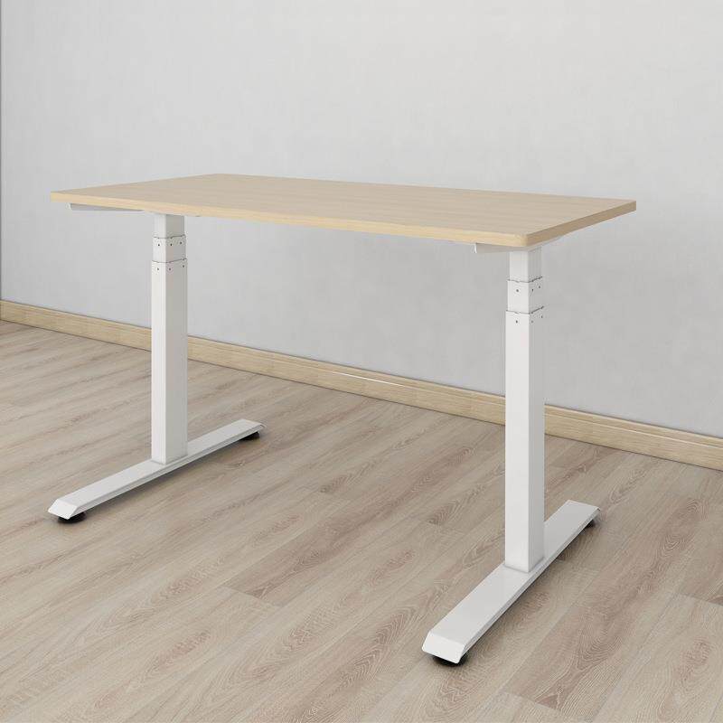 电动升降桌可调节站立式家用升降桌腿台式简约办公电脑桌支架