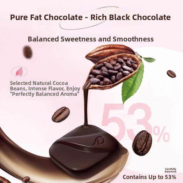 Dove/德芙零糖黑巧克力35g*4盒经典0糖黑巧营养早餐醇香纵享丝滑