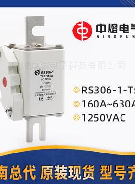 西安中熔熔断器RS306-1-T5Z高压储能熔断器保险丝1250V快速熔断器