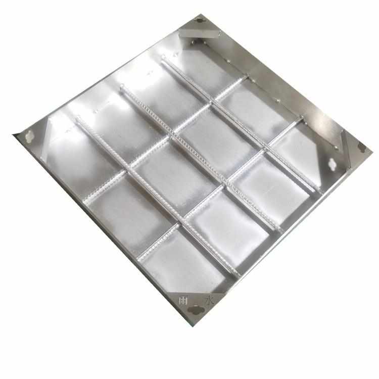 304不锈钢装饰装饰隐形201井盖市政道路电力井盖小区园林美观井盖