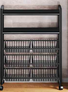 厨房菜篮子置物架落地家用水果蔬菜储物放菜架子多功能多层收纳筐