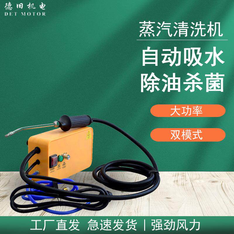 蒸汽清洗机 3000W 1.5m耐高温电源线 3m可控喷枪空调家电
