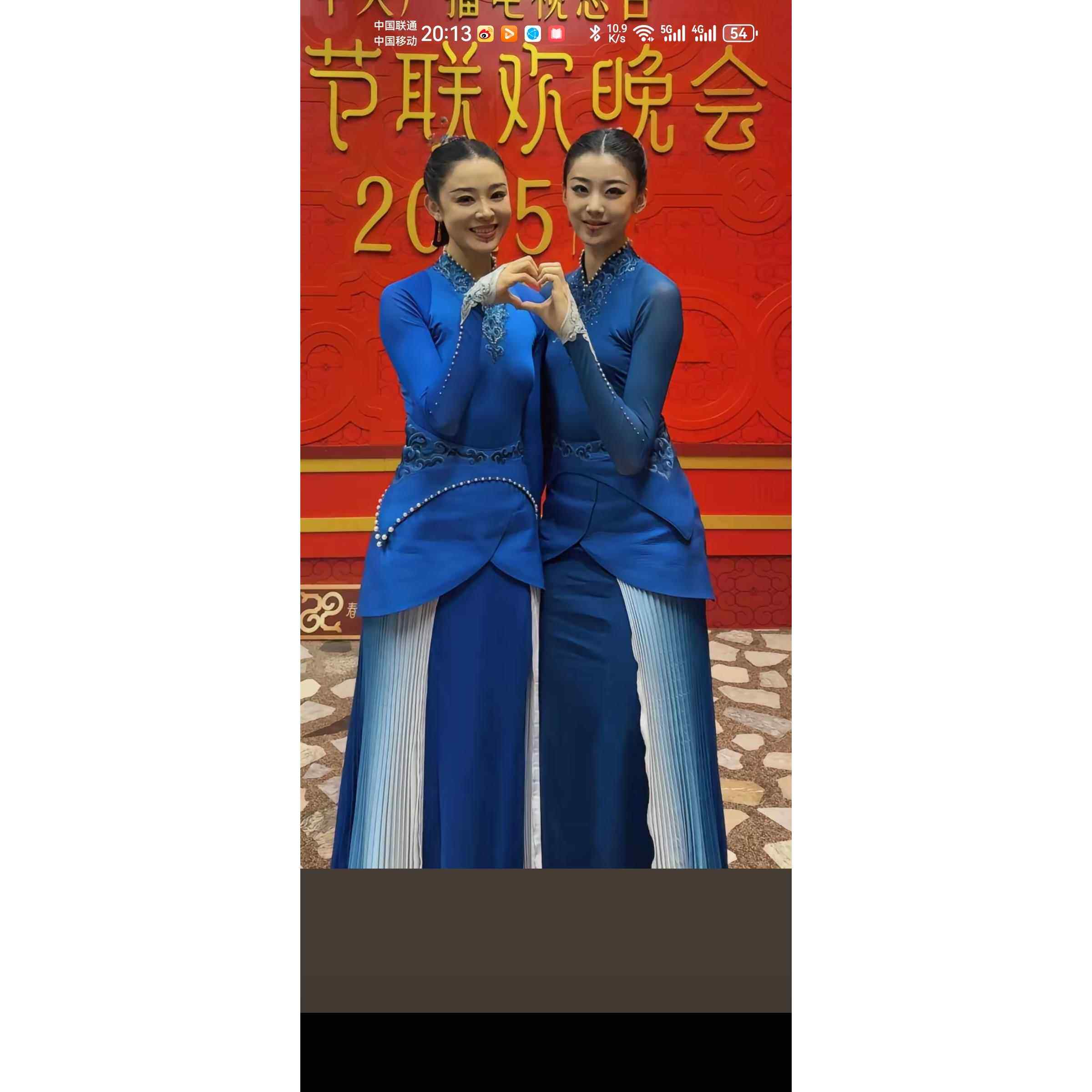 高档2025春同款喜上头舞蹈演出服舞台枝服装古典上服饰喜鹊枝头晚