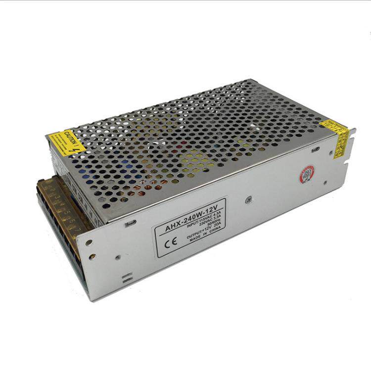 12V20A风012V2铁壳开关电源变压器适配器监控供灯带集中电A风机网