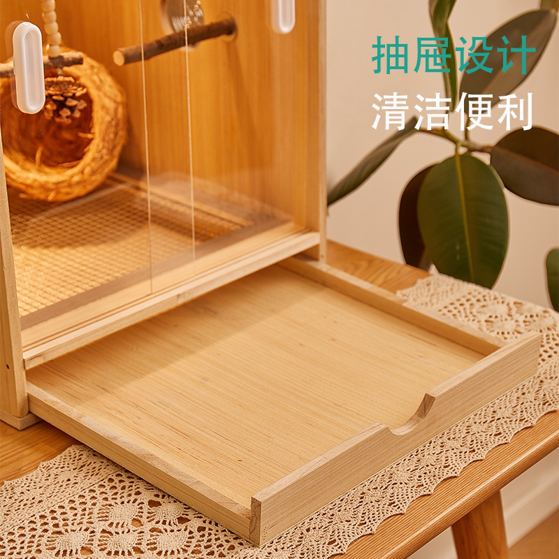 鹦鹉保温箱幼鸟饲养箱冬天专用育雏恒温鸟笼子牡丹玄凤过冬繁殖箱