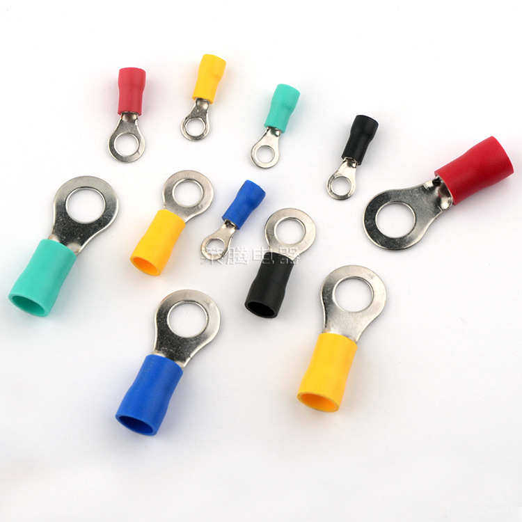 RV1.25-8圆形预绝缘端子O型冷压接线端头线耳铜鼻子,五金/工具,其他继电器,淘宝优惠券,粉丝福利购,淘宝优惠卷