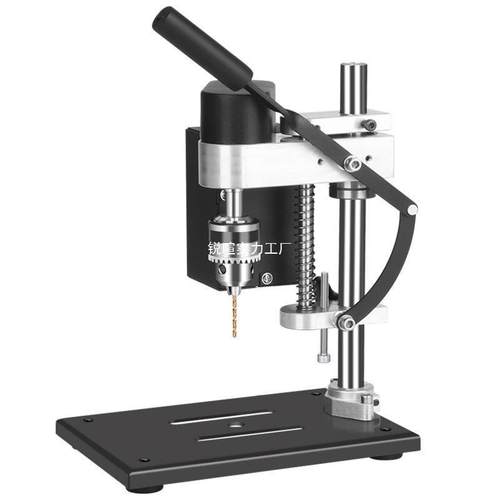 微型迷你桌面小台钻小型直流调速电钻打孔机家用钻床电动钻台