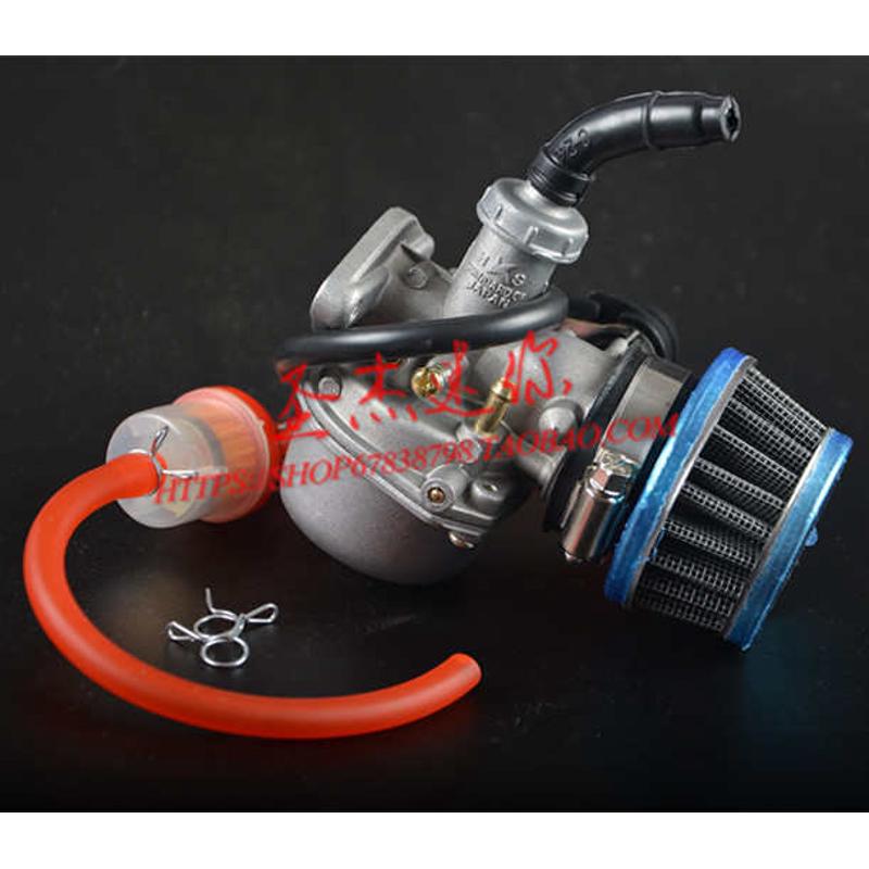 沙滩车配件卡丁车小越野摩托车110-125CC发动机PZ19化油器+空滤器