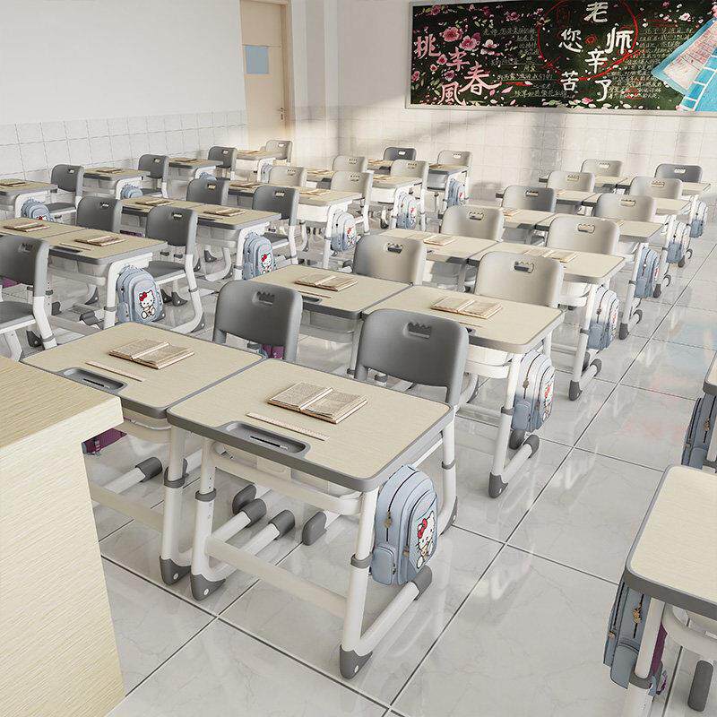 免安装儿童学习桌书桌小学生家用可升降书桌椅培训班学校课桌椅