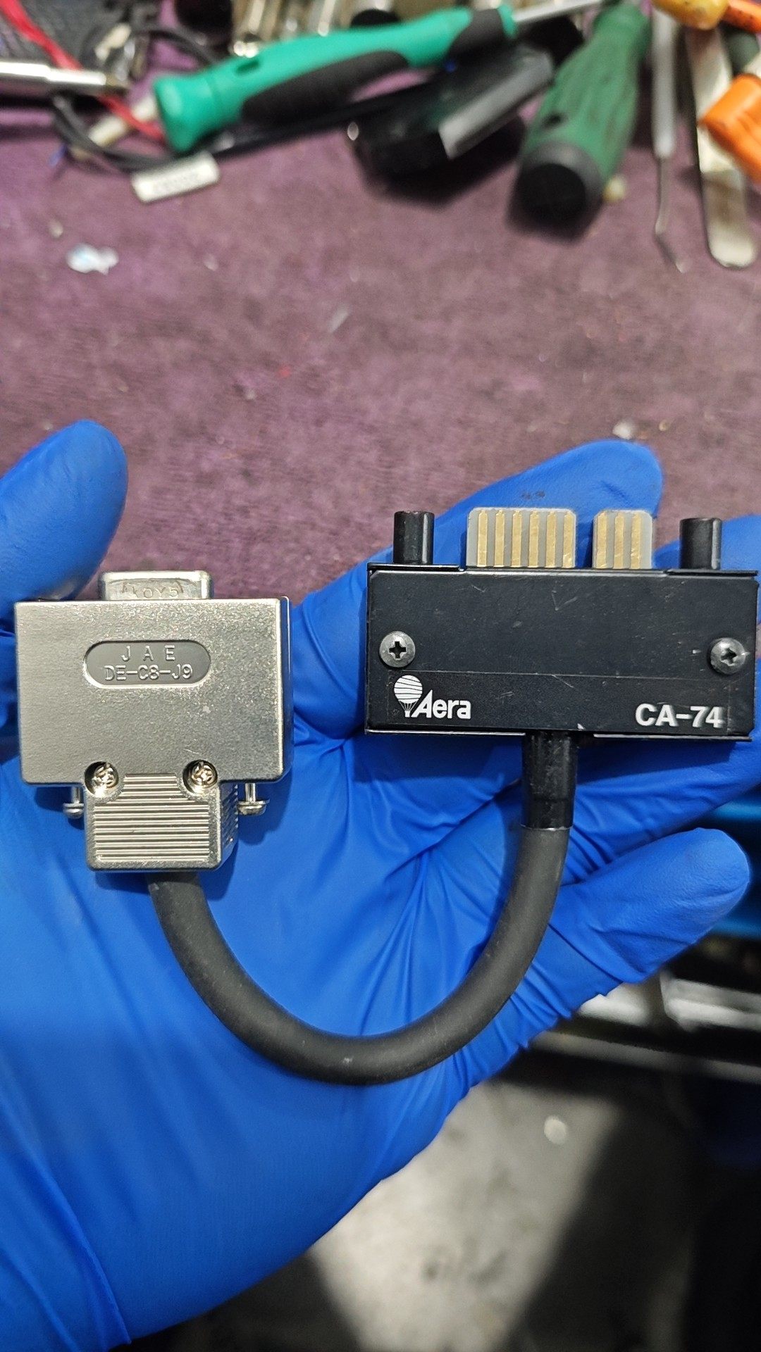 Aera CA-74连接线｜工业设备用线｜JAE DE-08