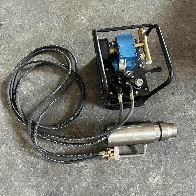 厂家现货矿用锚索张拉机具齿轮泵MQ17.8MQ22多型号张拉千斤顶