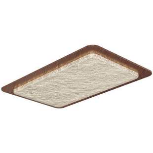 客厅吸顶灯中古风复古侘寂风卧室房间灯胡桃木纹全屋灯具组合套餐