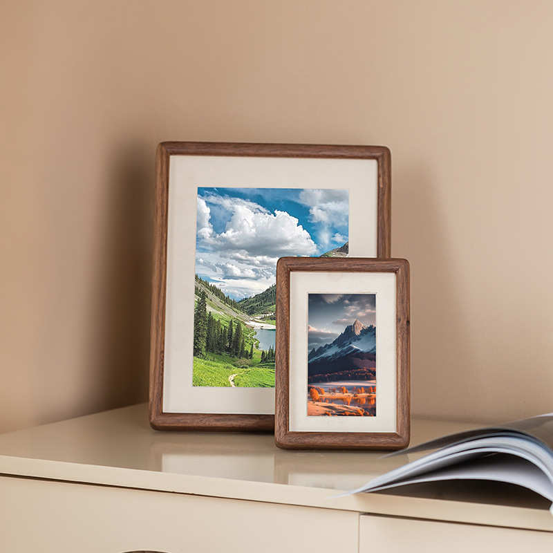 高级感法式相框摆台精致6寸7寸8寸洗照片做成相框装裱小画框挂墙