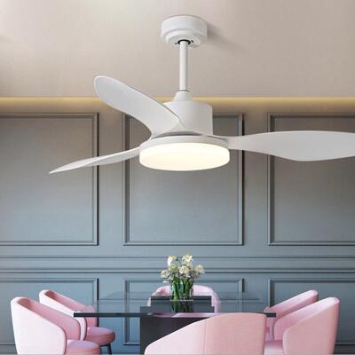 M 52寸家用北欧北欧吊扇灯风扇灯餐厅客厅ceiling fan with light