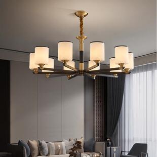 全铜新2中式 气中国风茶室书755房灯 客厅吊灯620新餐厅灯简约大款