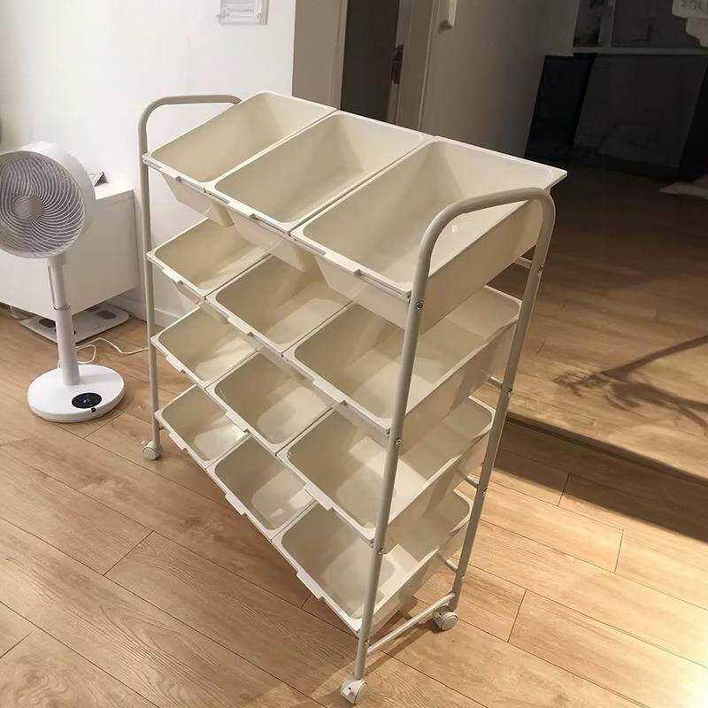 斗柜儿童宝宝玩具收纳柜客厅抽屉式落地靠墙小柜子储物柜塑料书架