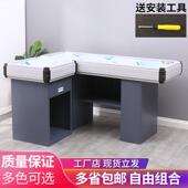 收银台超市便利店水果店药店柜台不锈钢台面加厚金属转角收银柜子