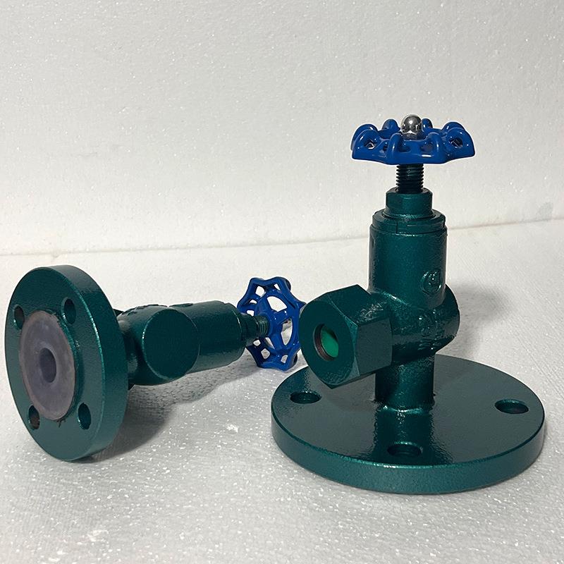 旋塞阀X49F46考克克阀衬四氟法兰金属不锈钢开关衬氟考耐腐碳蚀钢