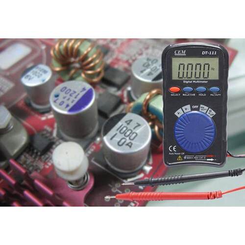 CME华数盛昌DT-字万用表DT-111万珍型自动量程袖数字万用表