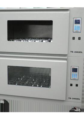 TS-2402C层叠加式智空气浴恒温摇床 TS-402CL恒温摇2床二 能触控