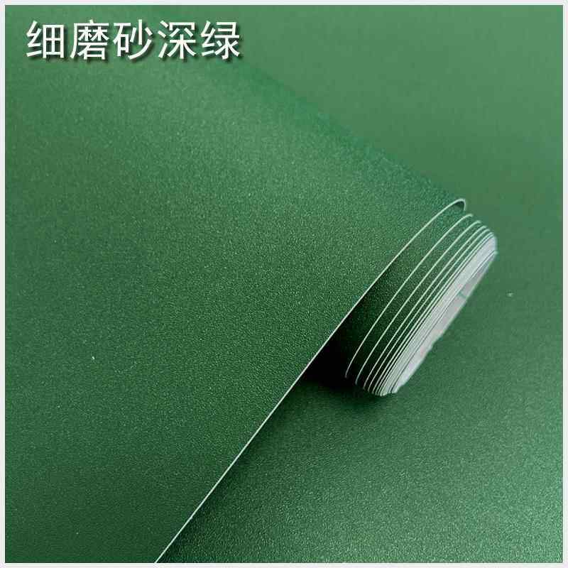 PVC自粘墙纸壁纸 加厚防水即时贴广告刻字卧室家具衣柜翻新纯绿色,家居饰品,软装墙贴,淘宝优惠券,粉丝福利购,淘宝优惠卷