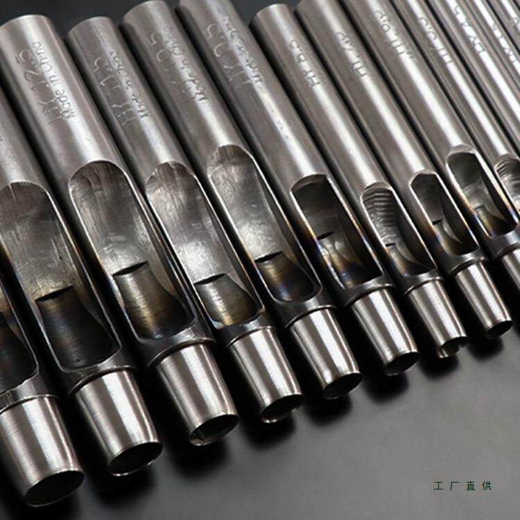 孔器985手工打孔器皮革diy工具圆孔冲冲空心冲刀孔开加硬圆器冲子