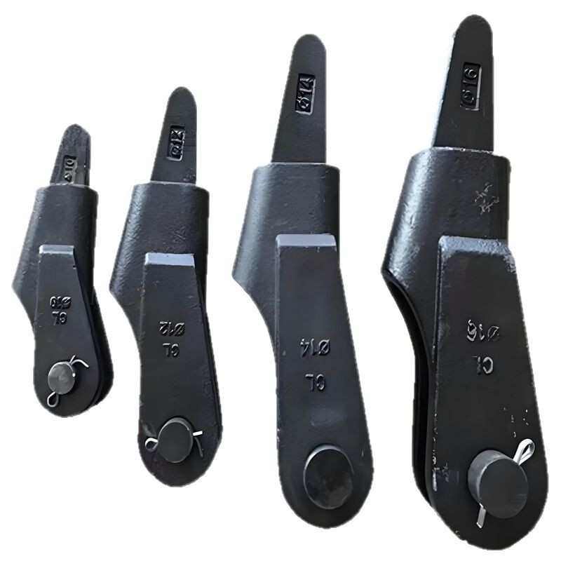 源头工厂加工定制起重电动塔吊卷扬机保护用钢丝绳索具楔型接头