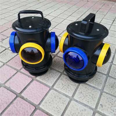 HJCD-6电式道岔充转辙标灯四面防护信HJCD-6号灯志双色面指示四灯