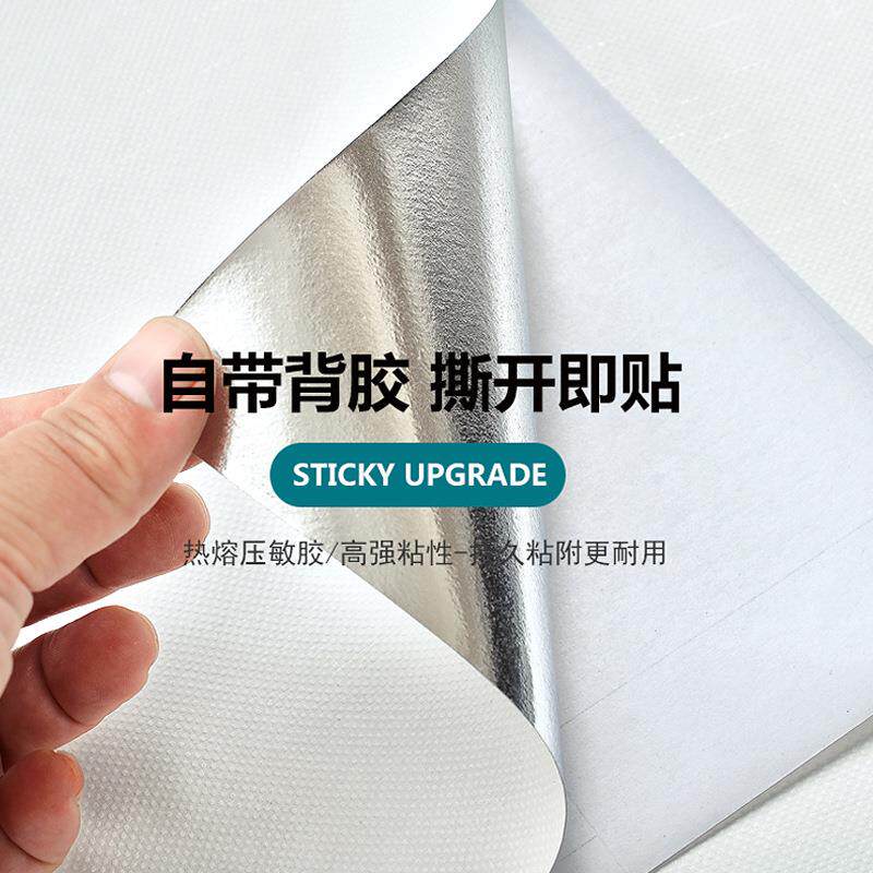 亚麻布纹自粘墙纸色素厚防水潮墙贴纸客厅卧室家用加自贴防墙737