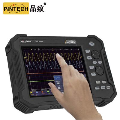 THS6000系列70MHz/100MHz四通道手持式便携平板示波器
