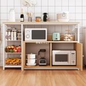 厨置物架物落地多房ZWJ0080层置餐边柜现代简约厨房柜子储物柜客厅收纳柜