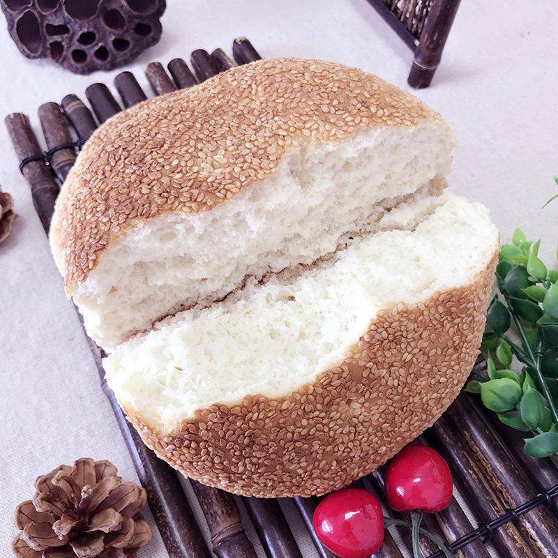 湖北天麻湖北天门特产张港火烧巴子芝麻烧饼传统大火烧粑零食儿时