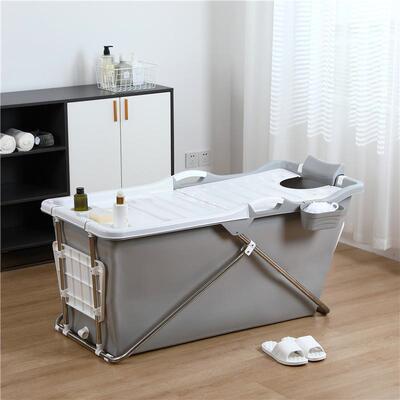 浴塑料折叠大缸成人折澡叠F124浴桶人全身家用洗桶沐浴桶泡澡桶厂