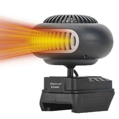 170W Electric Heater Fan Battery Powered Portable Small