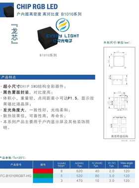 国星光电FM-Z2727R贴GBA-SGR片272六脚GB雾状高7FQK亮LED灯珠现货