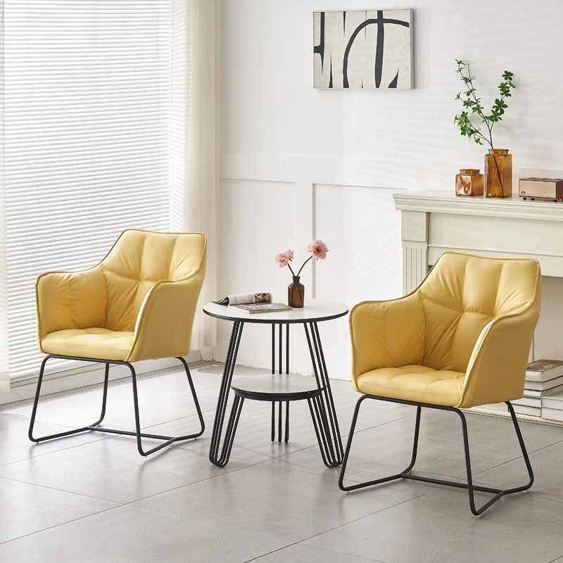 现代简约美甲椅客厅卧室休闲网红双层小圆桌椅组合北欧轻奢沙发椅,住宅家具,沙发椅,淘宝优惠券,粉丝福利购,淘宝优惠卷