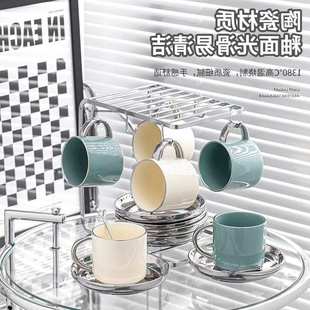 茶杯陶瓷厂代发家用水杯家庭装 喝水客厅杯子一套待客代发套装 茶壶