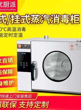 商用壁挂台式高温蒸汽消毒柜幼儿园毛巾口杯餐厅挂墙卧式消毒碗柜