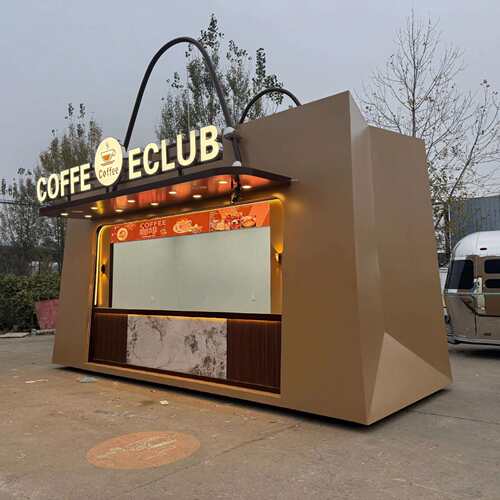 创意巨型手提袋造型网红餐车景区商业街商用咖啡奶茶多功能售卖亭