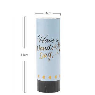 手持小礼花炮结婚开业用品礼花喷花筒五彩纸屑婚礼装扮用品订婚