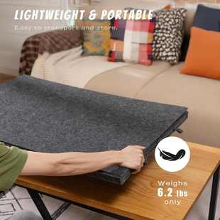 新品儿童拼图分类毛毡板可折叠地直街盖子6抽屉毛毡拼图桌板