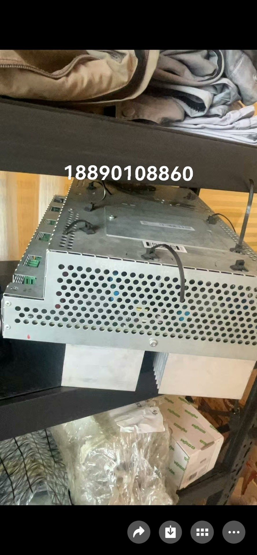 便宜出驱动器DSQC663，拆机件，功能完好。成色如图，实物