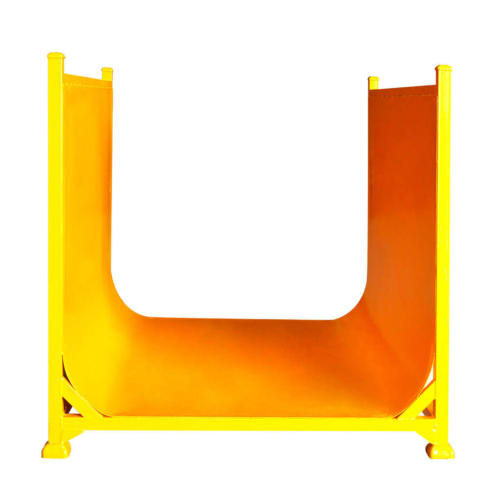 1.8*1.5*1.5米黄色固定布匹笼重型货架 加厚钢材叠加推放巧固架