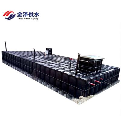 埋地不锈钢消防泵房 地上装配式消防水箱 镀锌消防压供水泵站